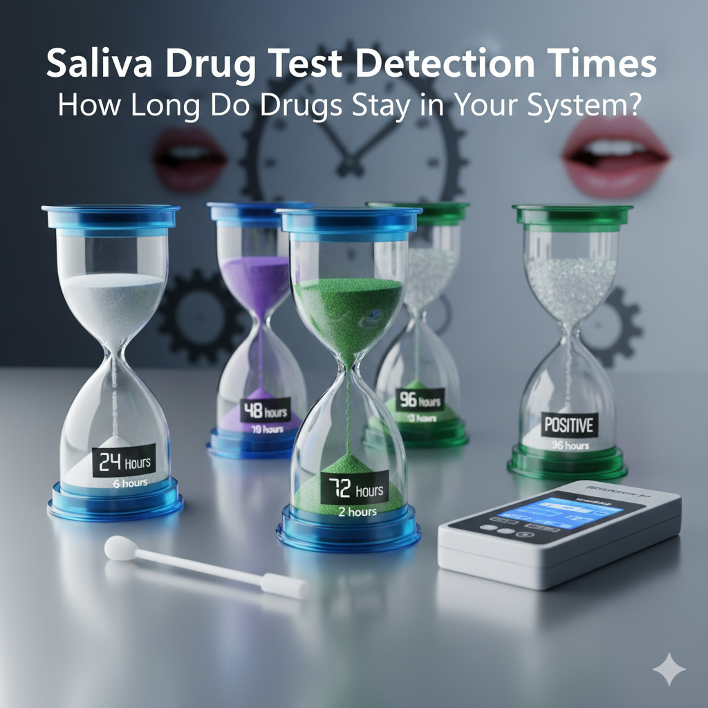 Saliva Drug Test Detection Times: How Long Do Drugs Stay in Your System?